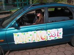 Steffi Lenze mit der 