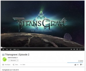 Titansgrave Episode 2 unlisted auf Youtube